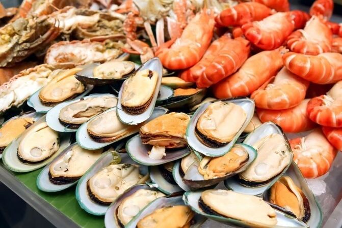 Mga Gasa sa Dagat alang sa Diet
